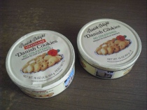 Due scatole di latta - Danish Cookies